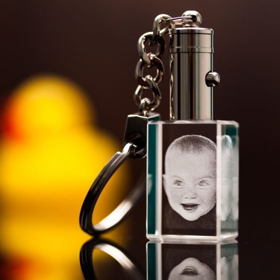 Crystal Rectangle Keychain - Image 6