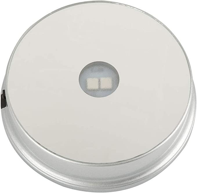 Battery Operated Plastic Round Light Base