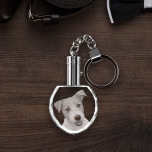 Crystal Heart Keychain