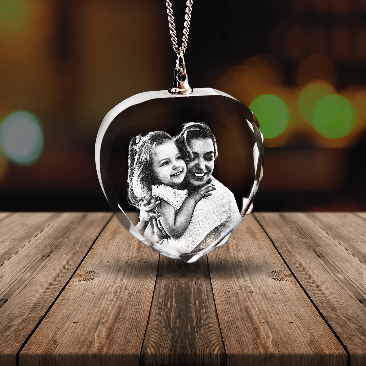 Crystal Heart Necklace - Image 4